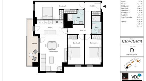 Foto 3 de Piso en venta en Avenida Avenida Universidad, San Mamés - La Palomera, León Capital