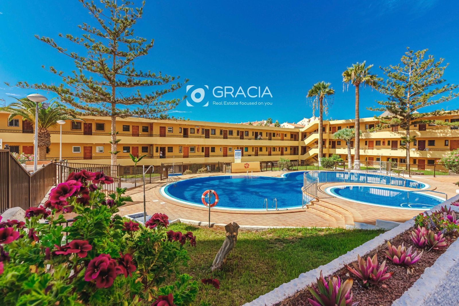 Exterior view of Study for sale in Arona  with Air Conditioner, Terrace and Swimming Pool