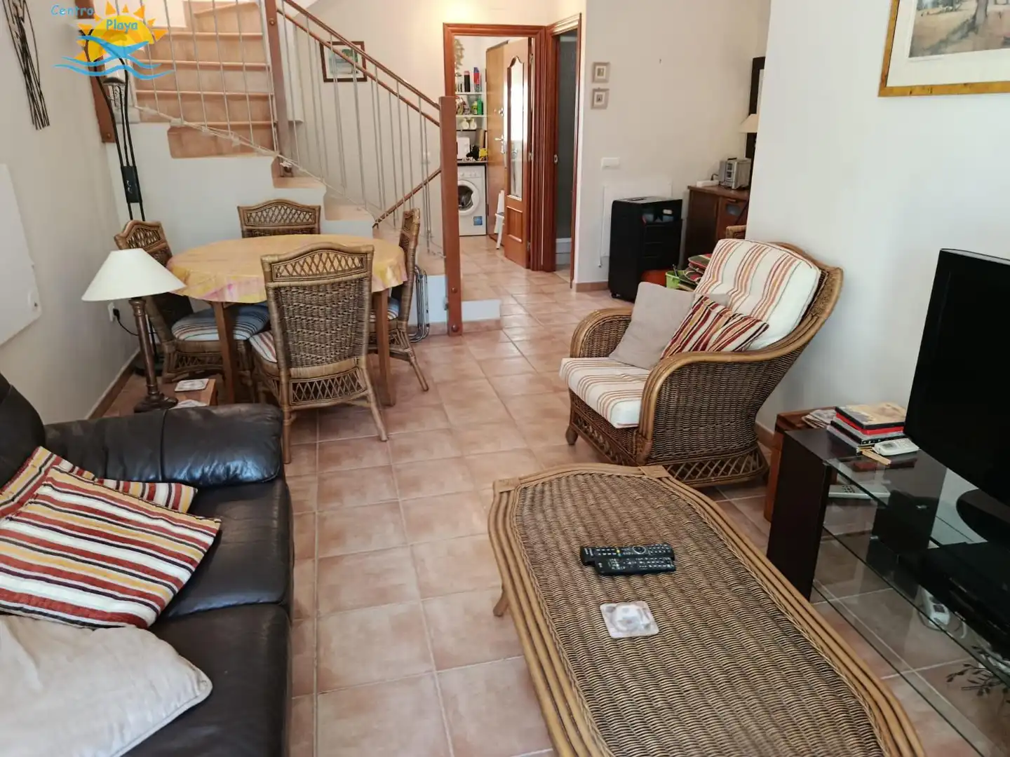 Wohnzimmer von Maisonette zum Verkauf in Alcalà de Xivert mit Klimaanlage, Heizung und Terrasse
