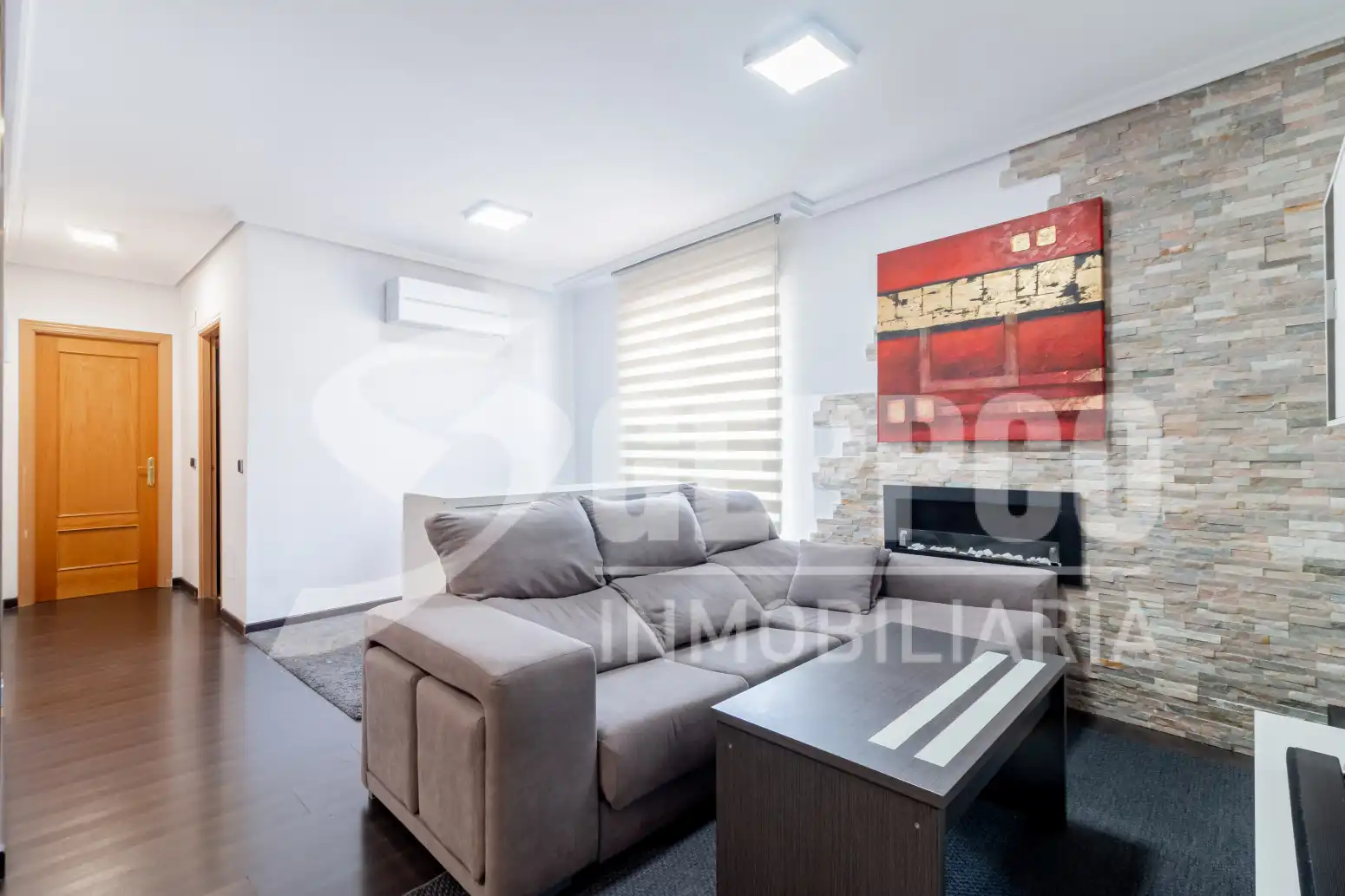 Sala de estar de Dúplex en venta en Villalbilla con Aire acondicionado