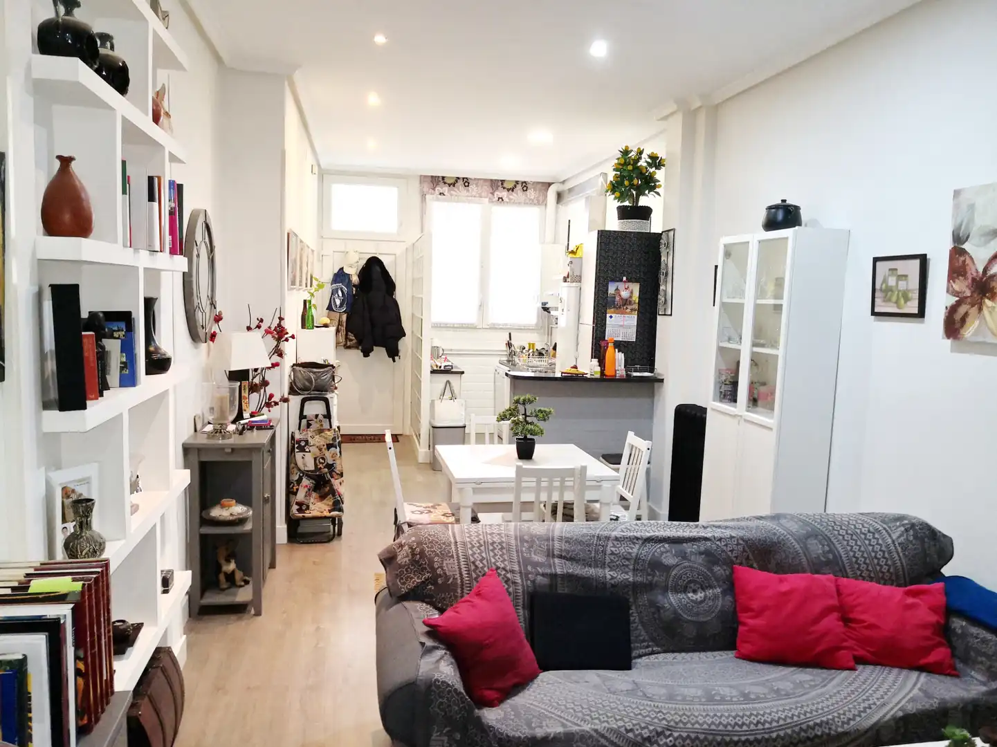 Living room of Flat for sale in Madrid  with Heating
