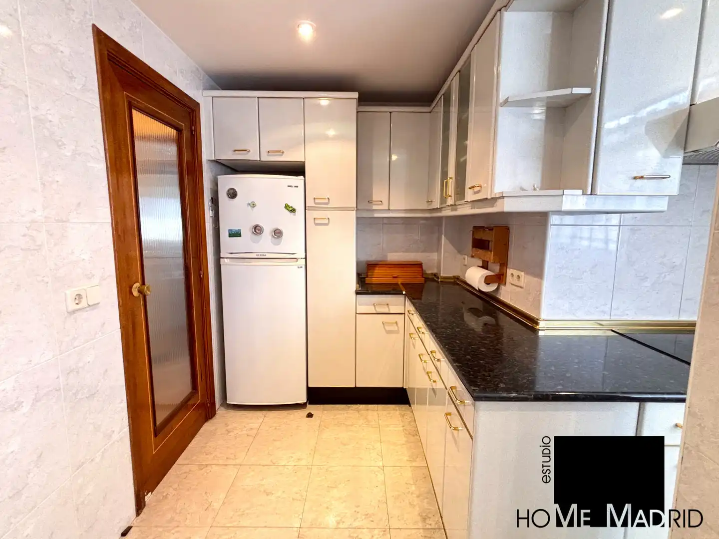 Kitchen of Flat for sale in Collado Villalba  with Heating, Parquet flooring and Terrace