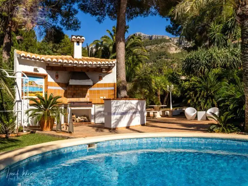 Jardín de Casa o chalet en venta en Dénia con Aire acondicionado, Calefacción y Trastero