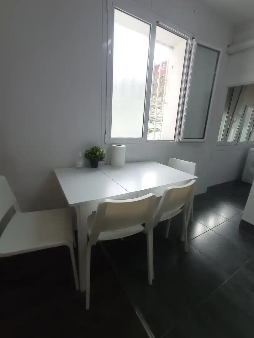 Dining room of Flat for sale in Bilbao   with Heating, Furnished and Oven