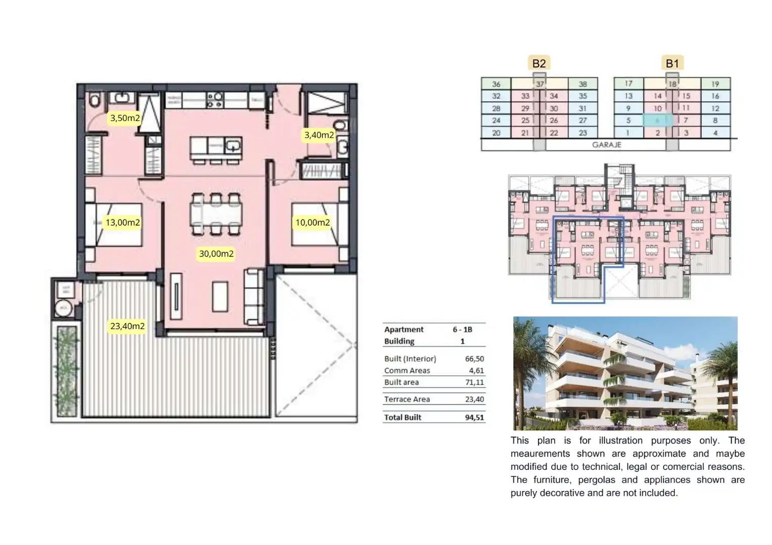 Casa con piscina in vendita a Mar Menor Golf, imagen 13