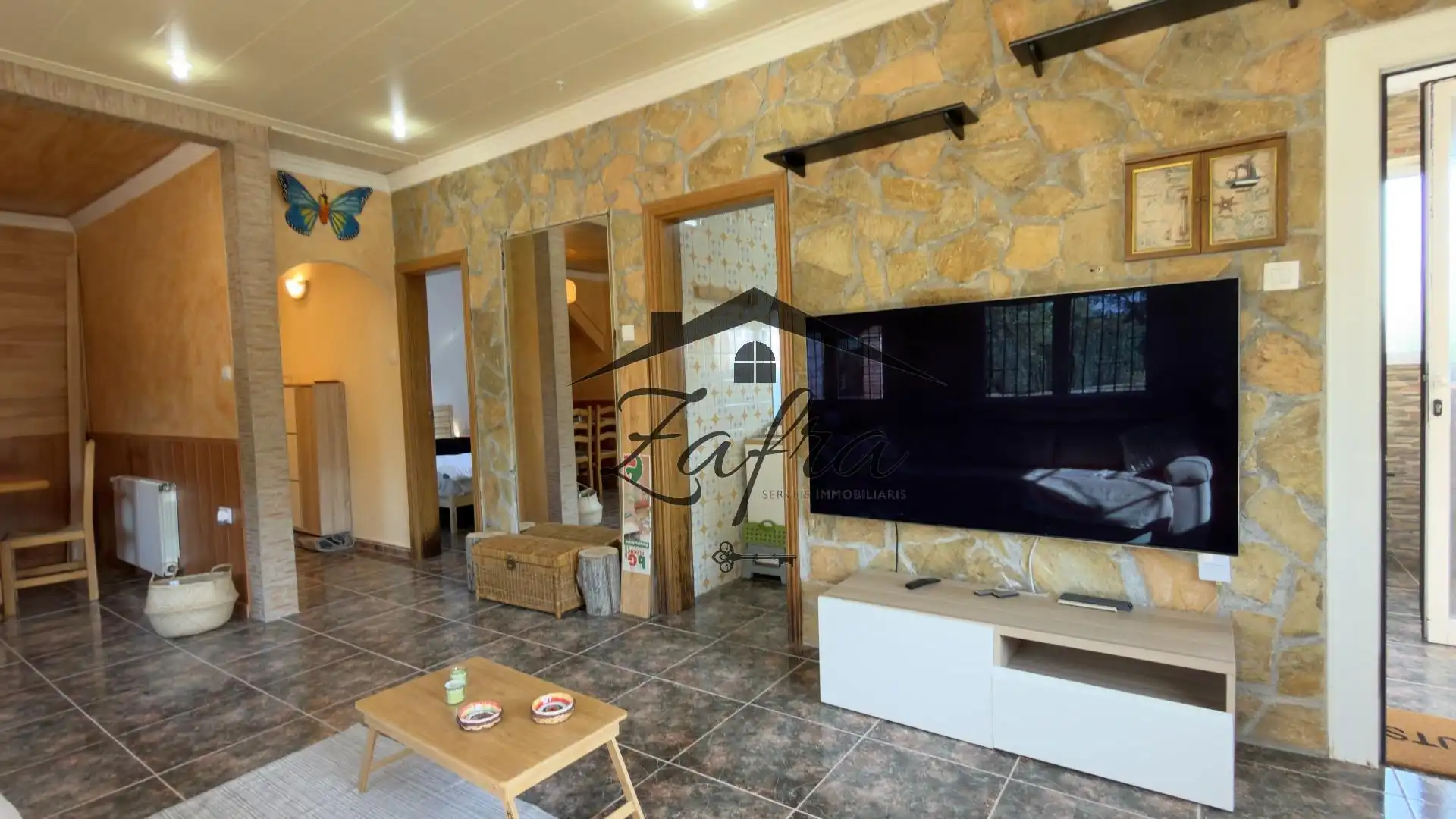 Sala de estar de Casa o chalet en venta en Vidreres con Calefacción, Jardín privado y Terraza