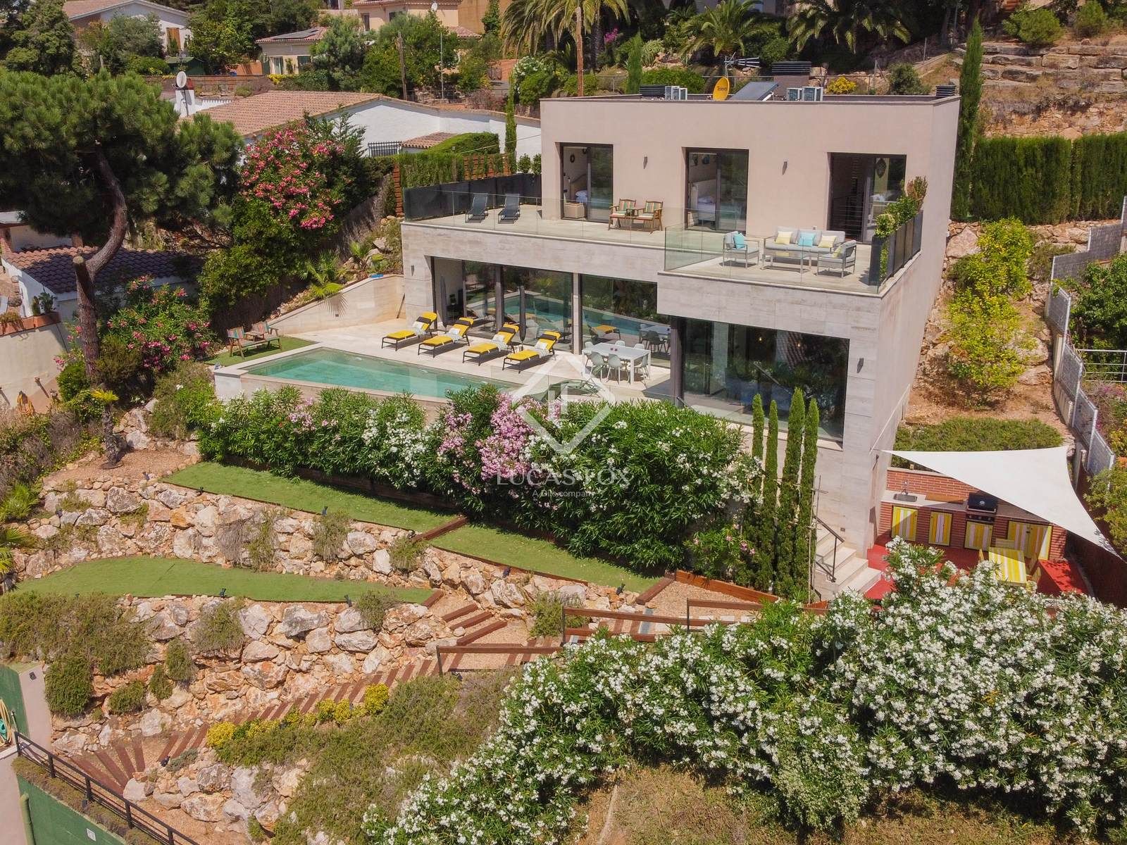 Garden of House or chalet for sale in Tossa de Mar  with Air Conditioner, Heating and Private garden