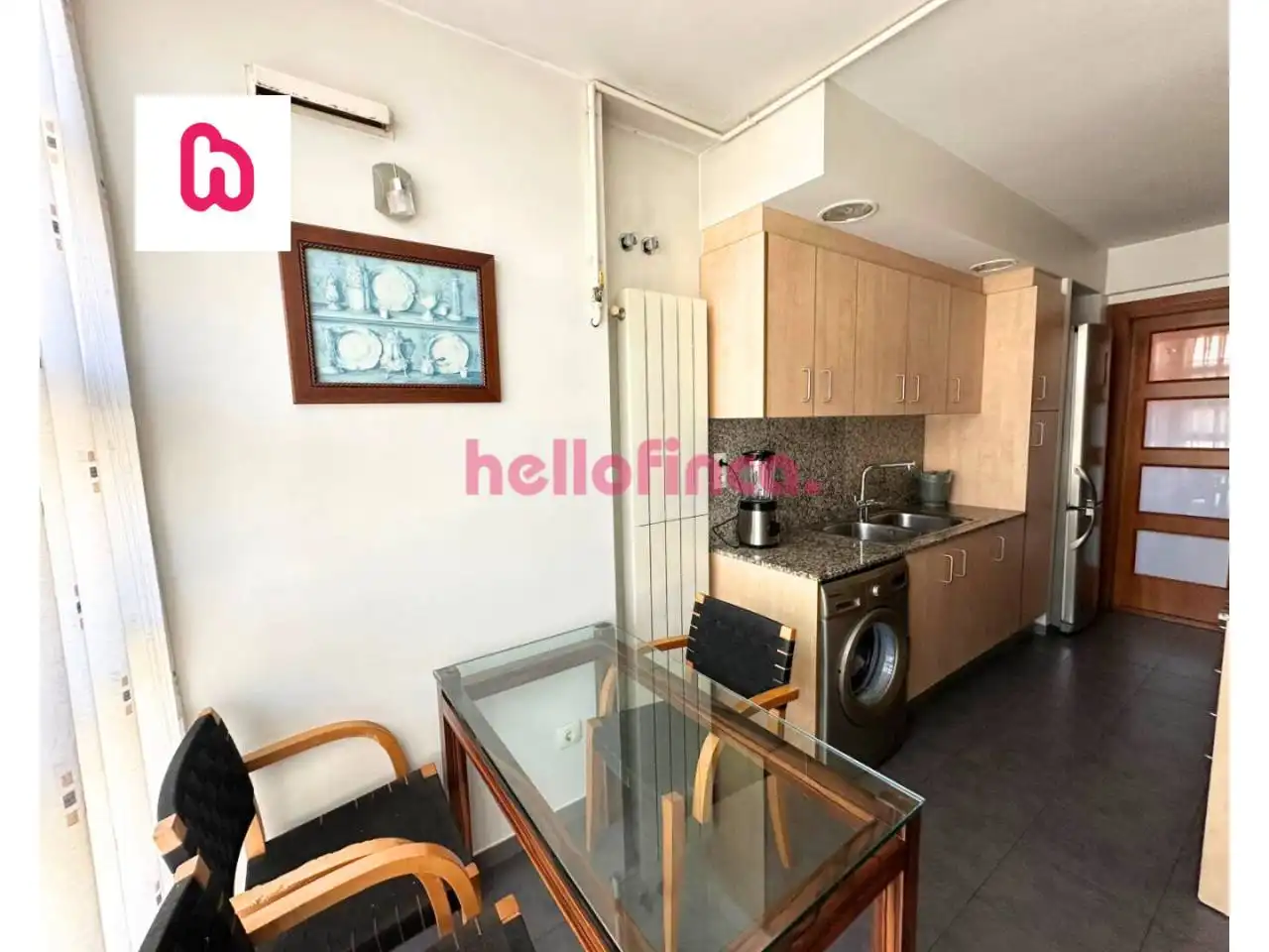 Küche von Maisonette zum Verkauf in Badalona mit Heizung, Parkett und Terrasse
