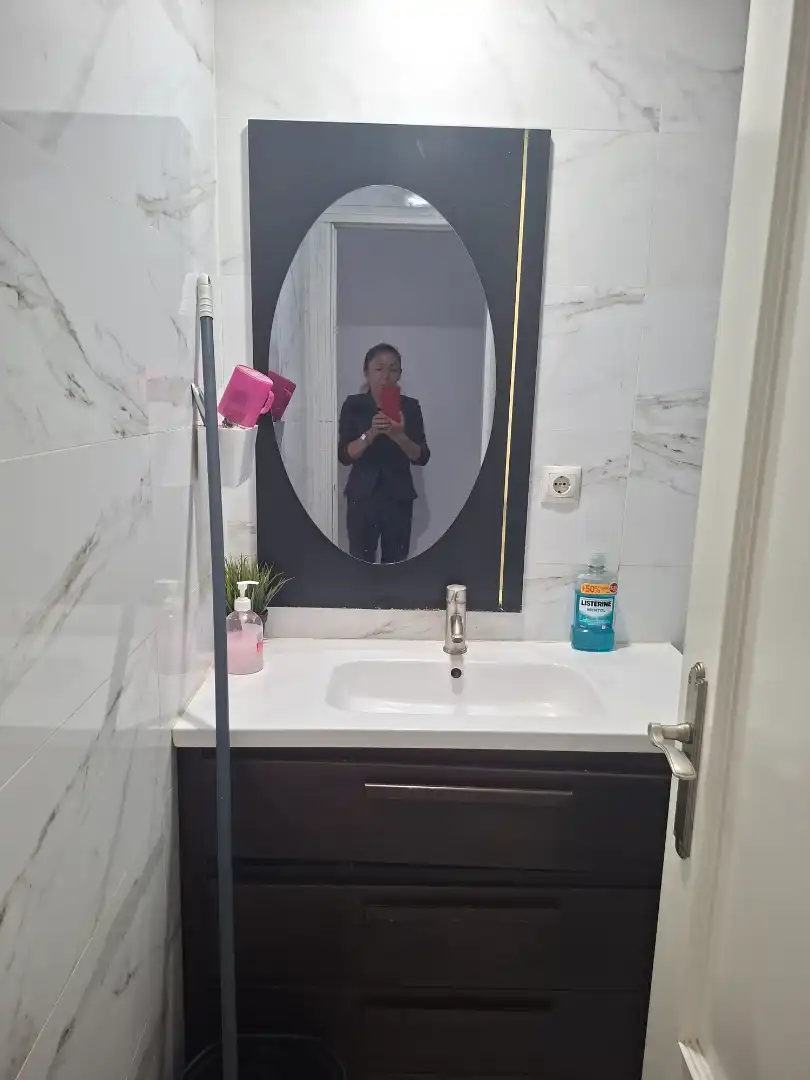 Bathroom of Flat for sale in Alfafar  with Air Conditioner, Furnished and Oven