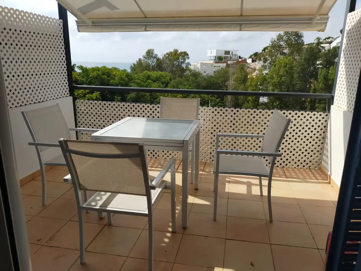 Terrace of Duplexes for rent in Benalmádena  with Air Conditioner, Heating and Terrace