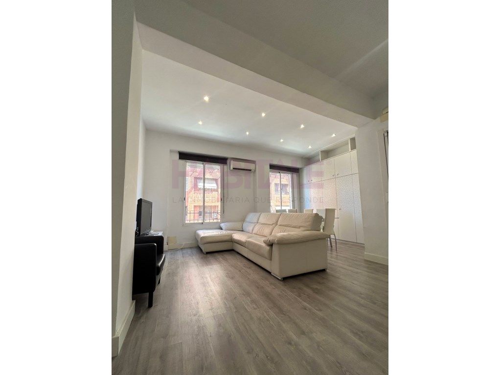 Living room of Flat to rent in  Valencia Capital  with Furnished