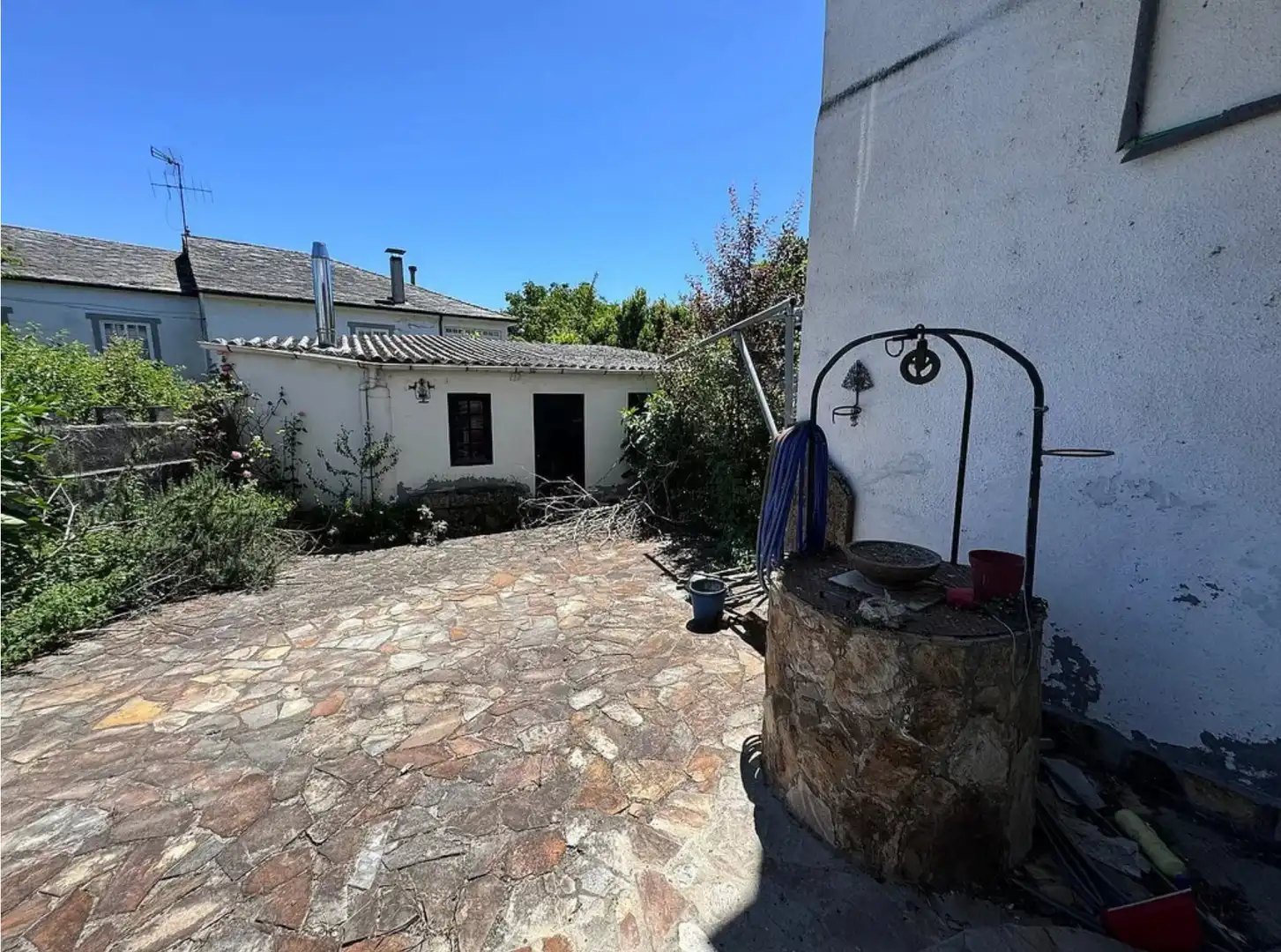 Vista exterior de Casa o xalet en venda en Bóveda amb Calefacció, Jardí privat i Moblat