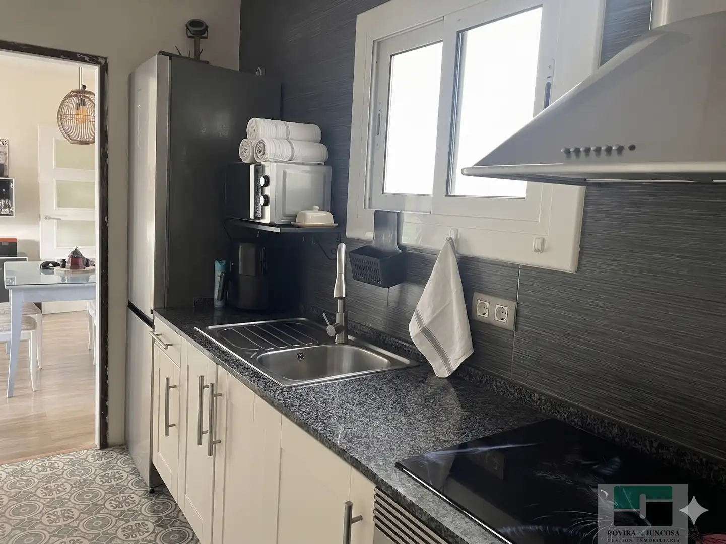 Cocina de Ático en venta en Castelldefels con Aire acondicionado, Parquet y Terraza