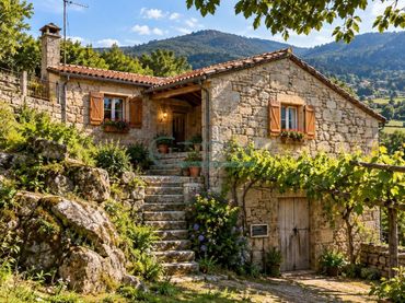 Casa con jardín en venta en Covelo