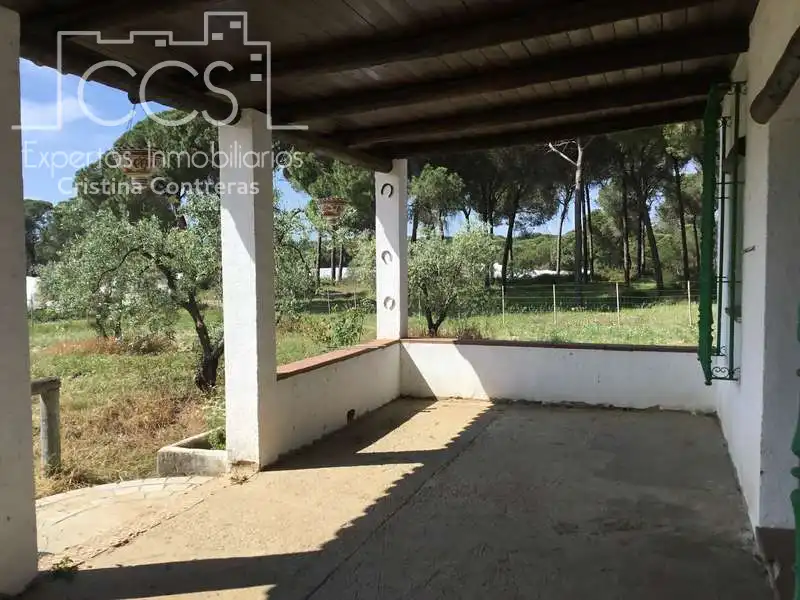 Vista exterior de Finca rústica en venda en Almonte amb Terrassa i Moblat