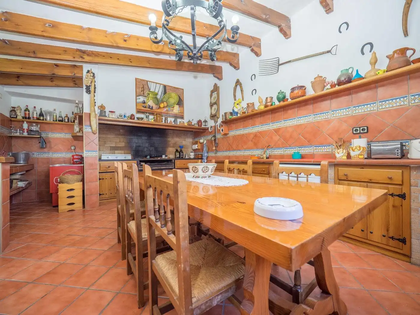 Cuina de Casa o xalet en venda en Partidas de Alicante