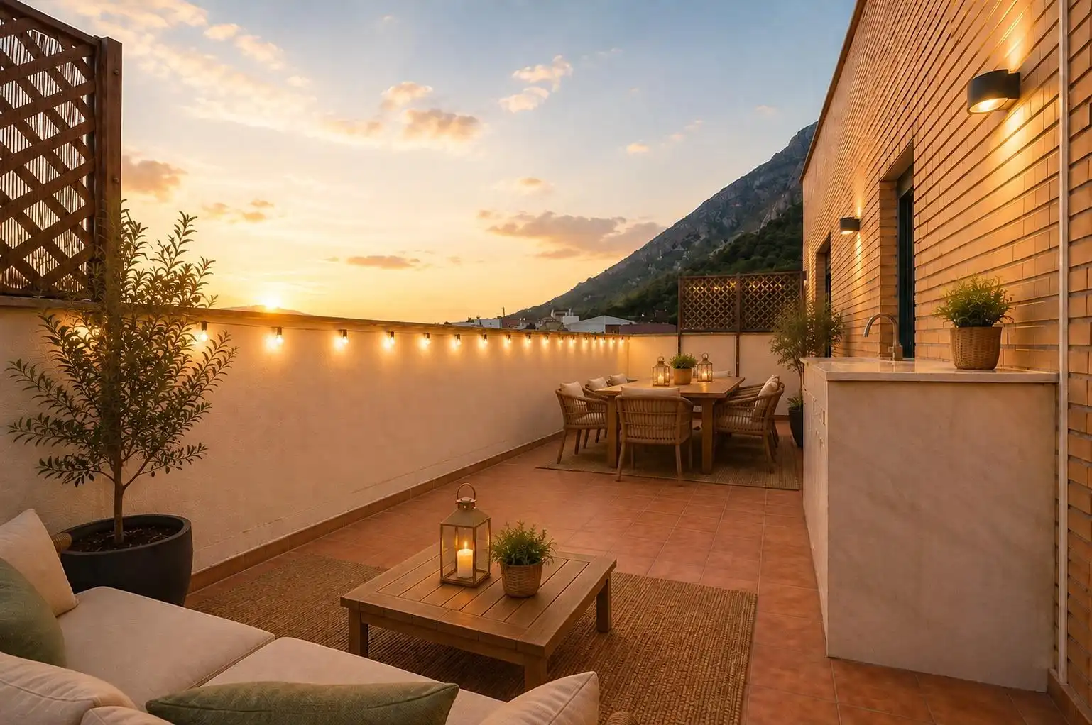Terrace of Attic for sale in Tavernes de la Valldigna  with Air Conditioner, Heating and Terrace