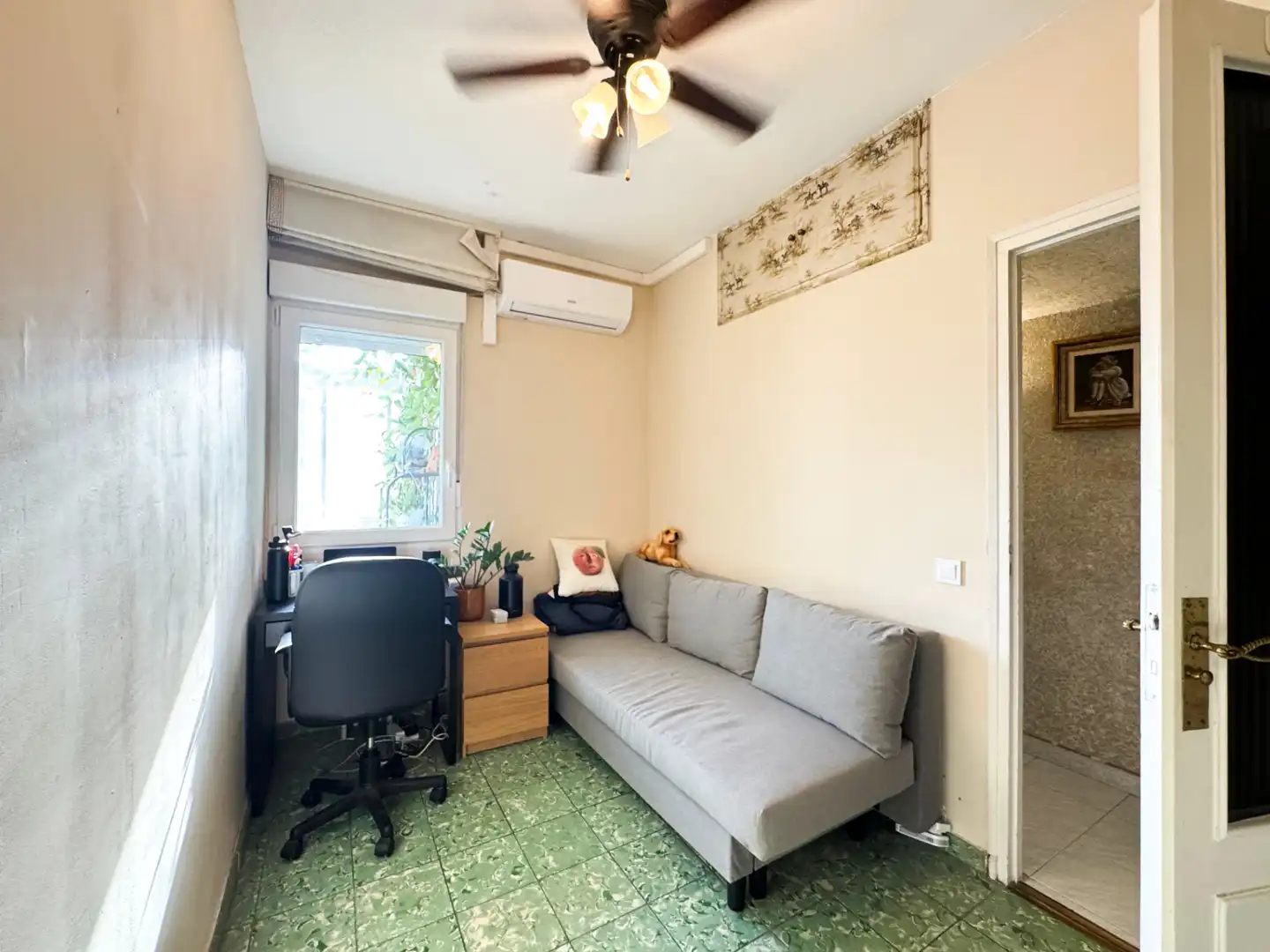 Bedroom of Flat for sale in Madrid  with Air Conditioner and Balcony