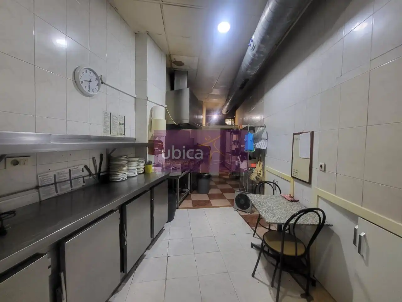 Cuina de Local de lloguer en Salceda de Caselas amb Aire condicionat, Terrassa i Moblat