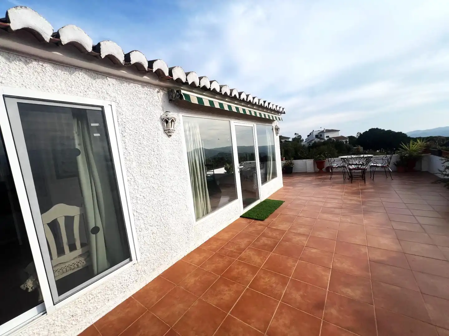 Terrace of Houses for rent in Mijas  with Private garden, Terrace and Swimming Pool
