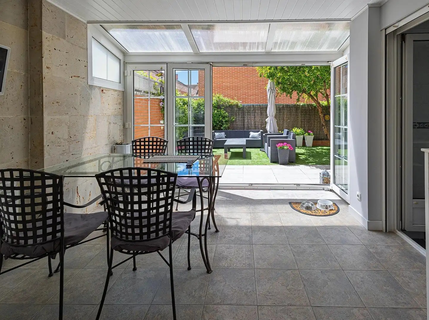 Terrassa de Casa o xalet en venda en Valladolid amb Calefacció, Jardí privat i Parquet