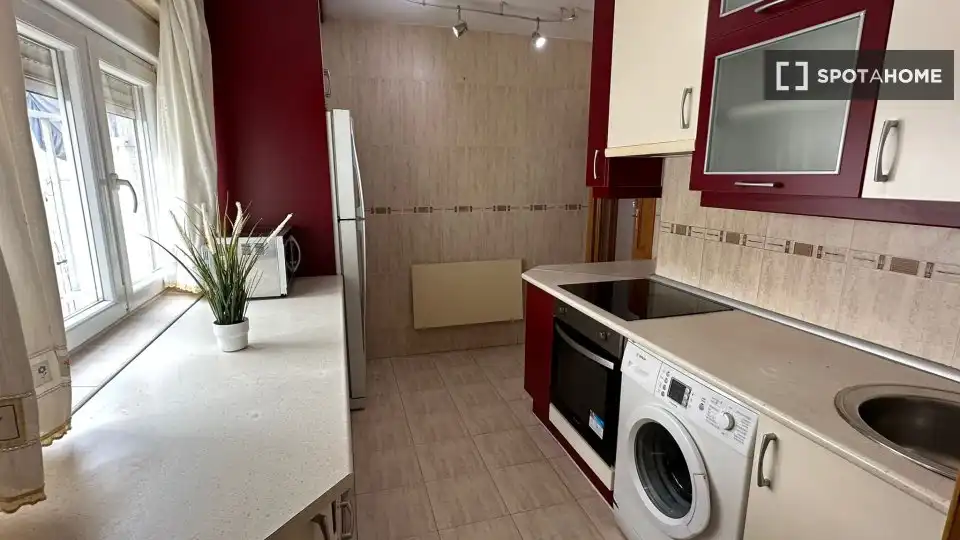 Kitchen of Flat for rent in Alcalá de Henares  with Air Conditioner, Heating and Furnished