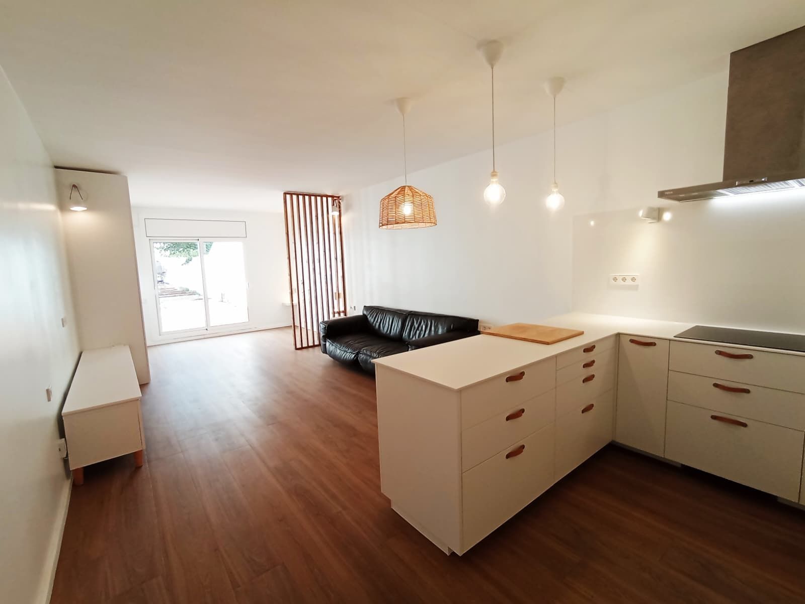 Sala de estar de Estudio de alquiler en Terrassa