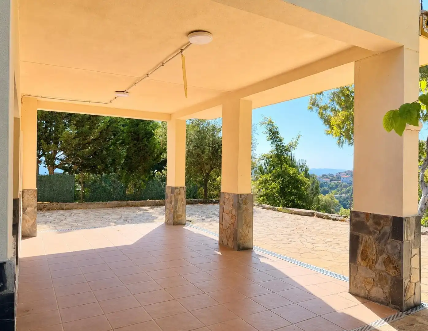 Terraza de Casa o chalet en venta en Bigues i Riells del Fai con Calefacción, Jardín privado y Terraza