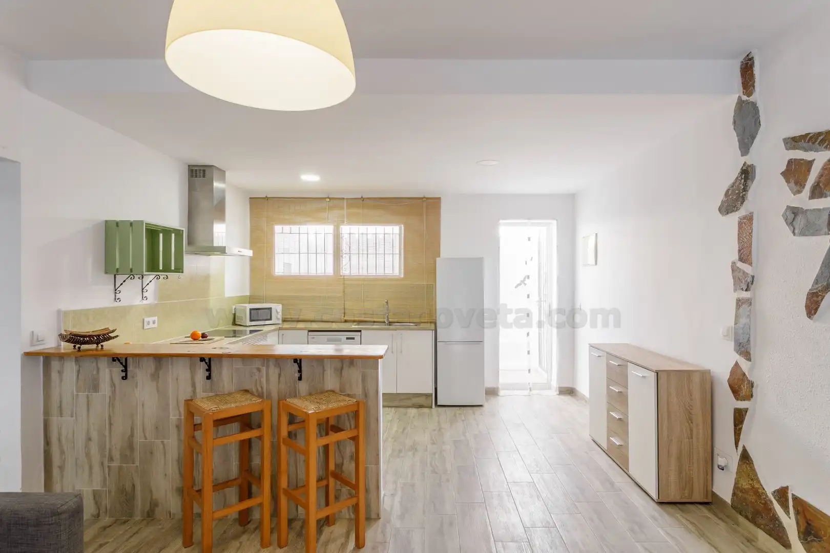 Kitchen of Houses for sale in El Campello  with Air Conditioner, Private garden and Terrace