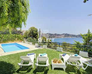 Exterior view of House or chalet for sale in Almuñécar  with Air Conditioner, Private garden and Parquet flooring