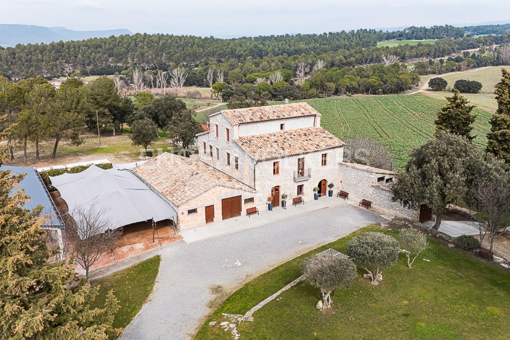 Exterior view of Country house for sale in Calders  with Air Conditioner, Heating and Private garden