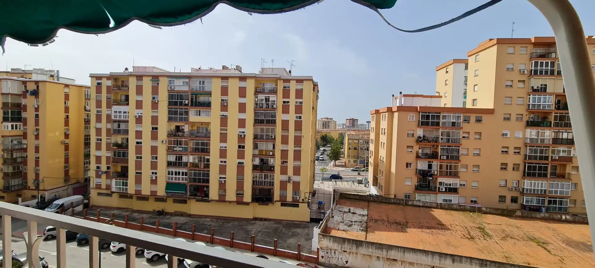 Vista exterior de Pis de lloguer en Málaga amb Moblat, Rentadora i Microones