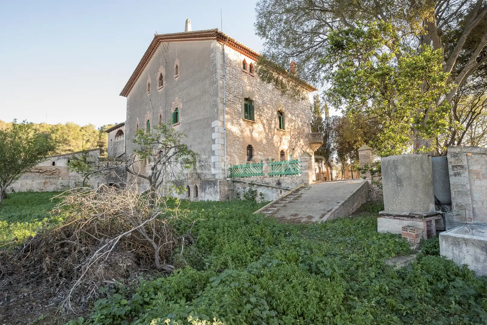 Exterior view of Country homes for sale in Sant Pere de Ribes  with Heating, Private garden and Storage room