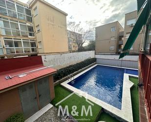 Swimming pool of Flat to rent in Castelldefels  with Terrace, Storage room and Community pool