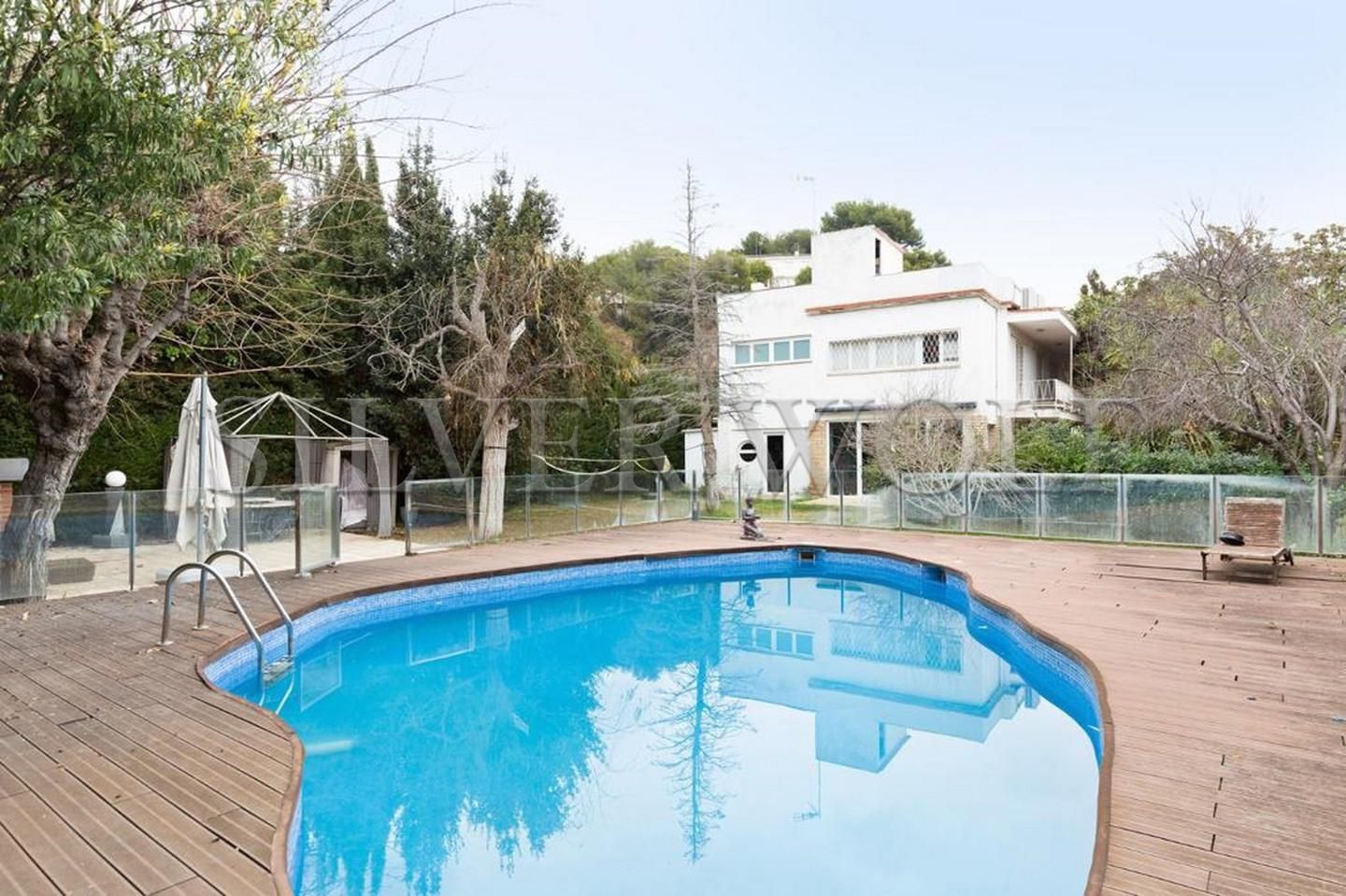 Swimming pool of House or chalet for sale in Castelldefels  with Air Conditioner, Heating and Private garden