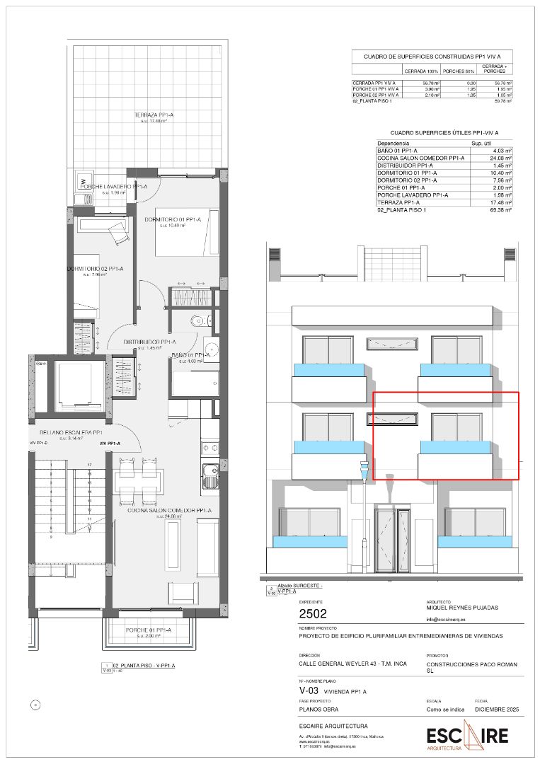 Flat for sale in Carrer del General Weyler, 43, Cristo Rey - Parque Europa