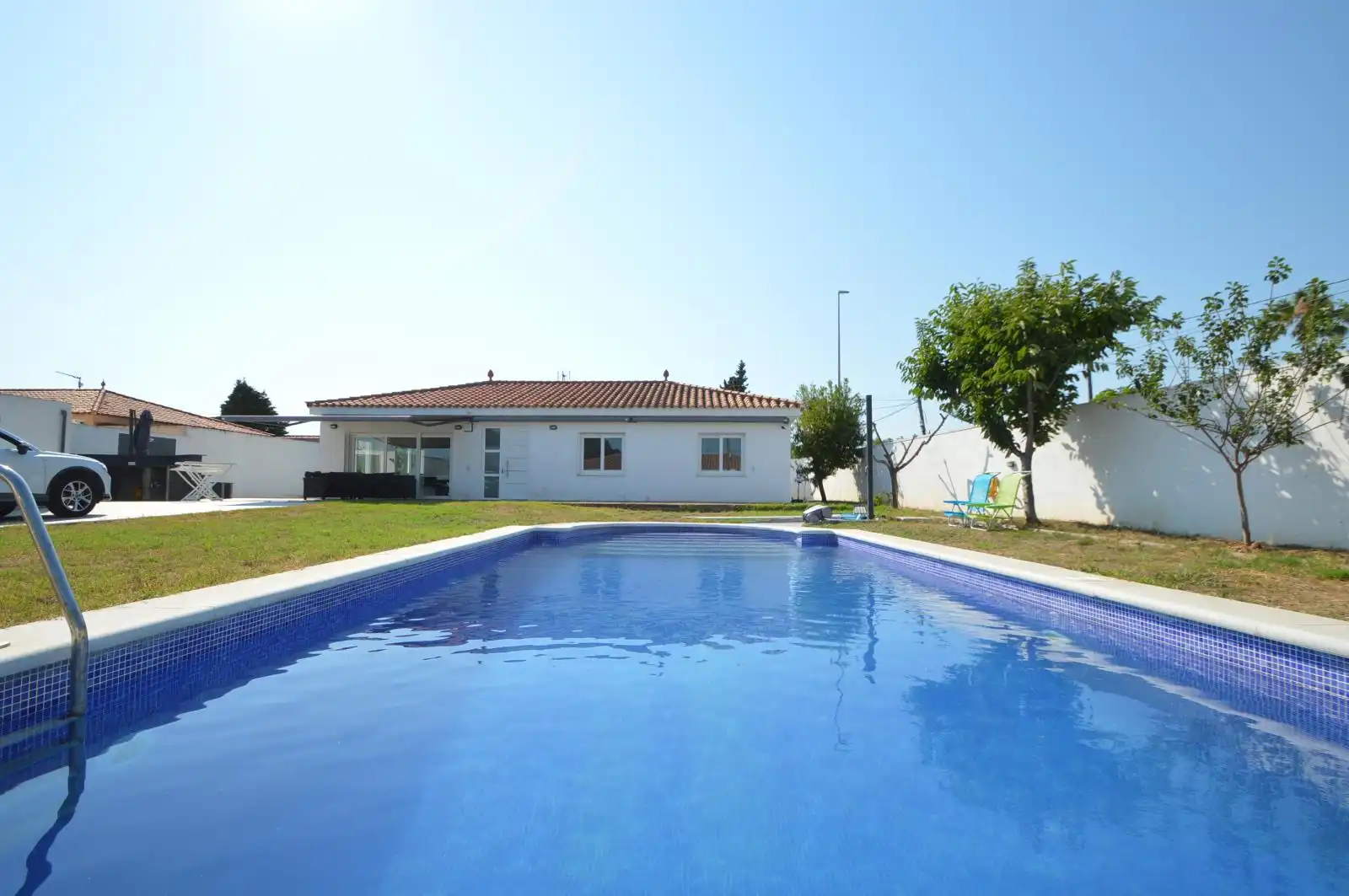 Piscina de Casa o xalet en venda en Vinaròs amb Aire condicionat, Calefacció i Jardí privat