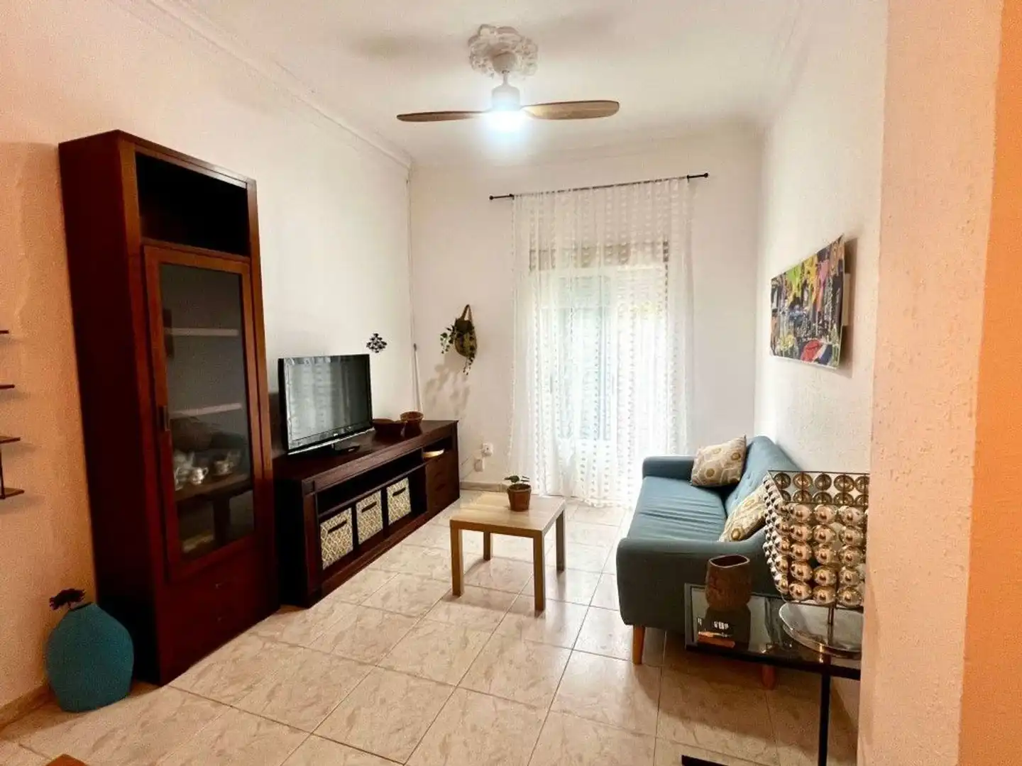 Sala de estar de Piso de alquiler en Valencia
