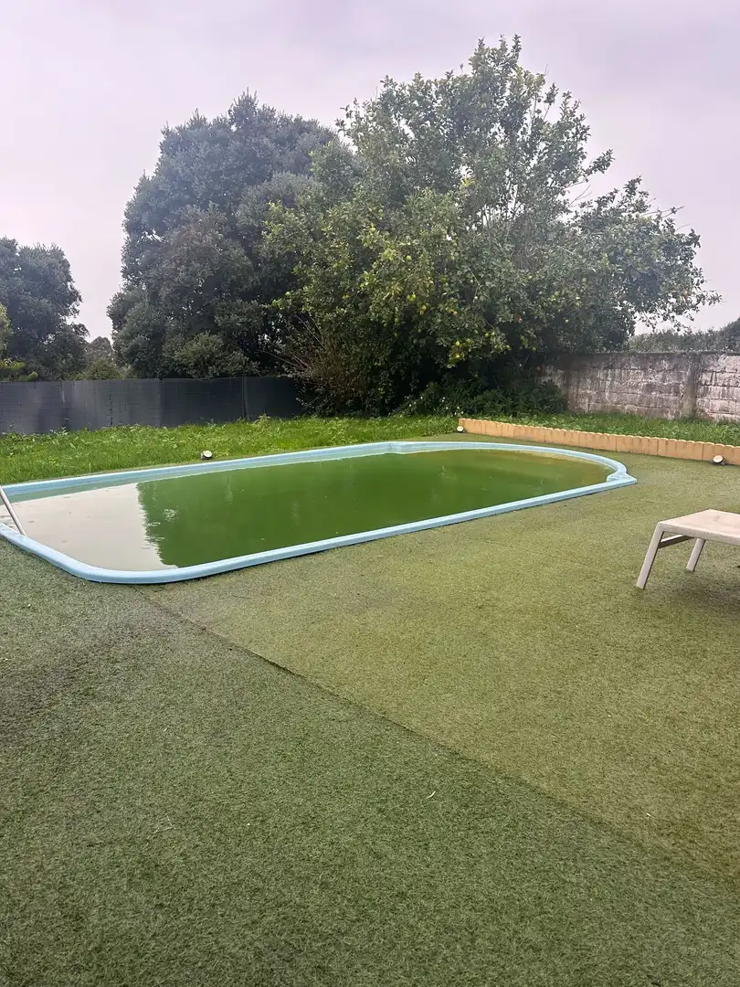 Swimming pool of Houses for sale in Oleiros  with Heating, Private garden and Terrace