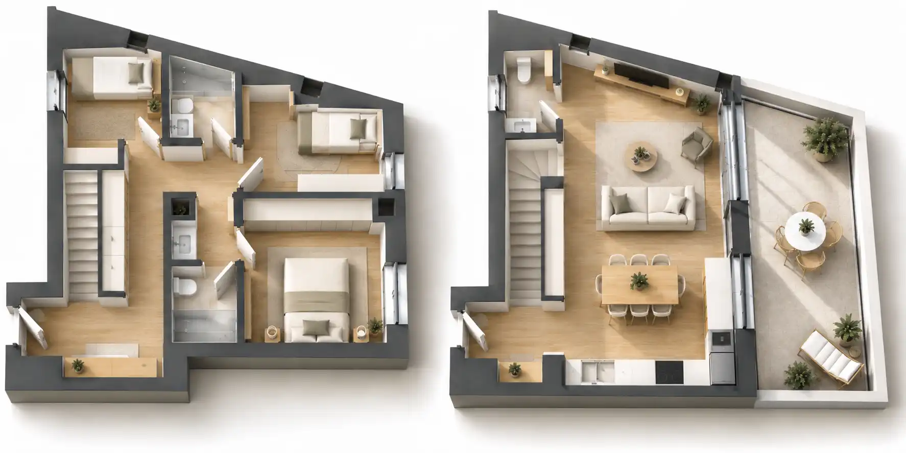 Duplex di nuova costruzione con piscina in vendita a Carrer d'Eduardo Marquina 108, imagen 2