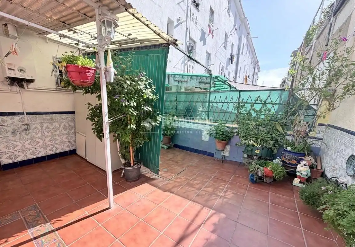 Terraza de Piso en venta en Madrid