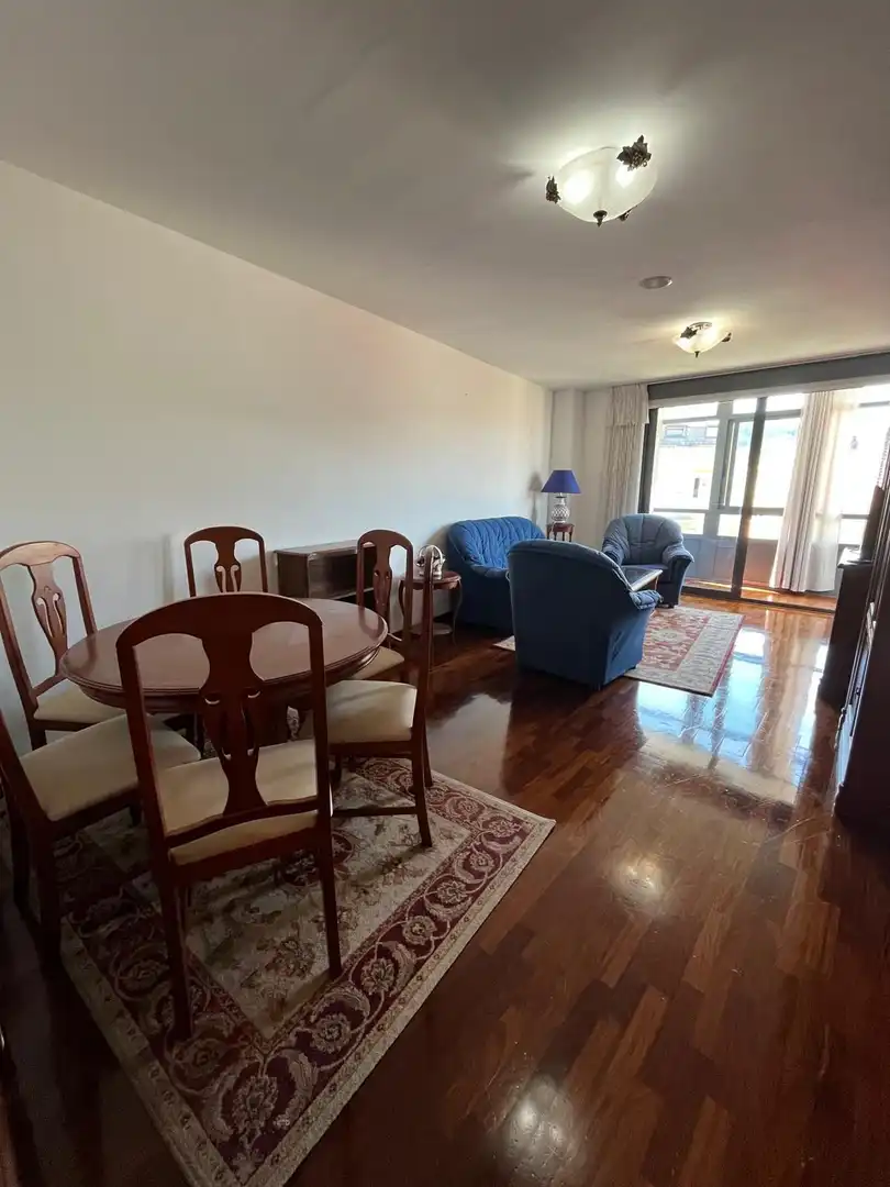 Sala d'estar de Pis de lloguer en A Coruña Capital  amb Calefacció i Moblat