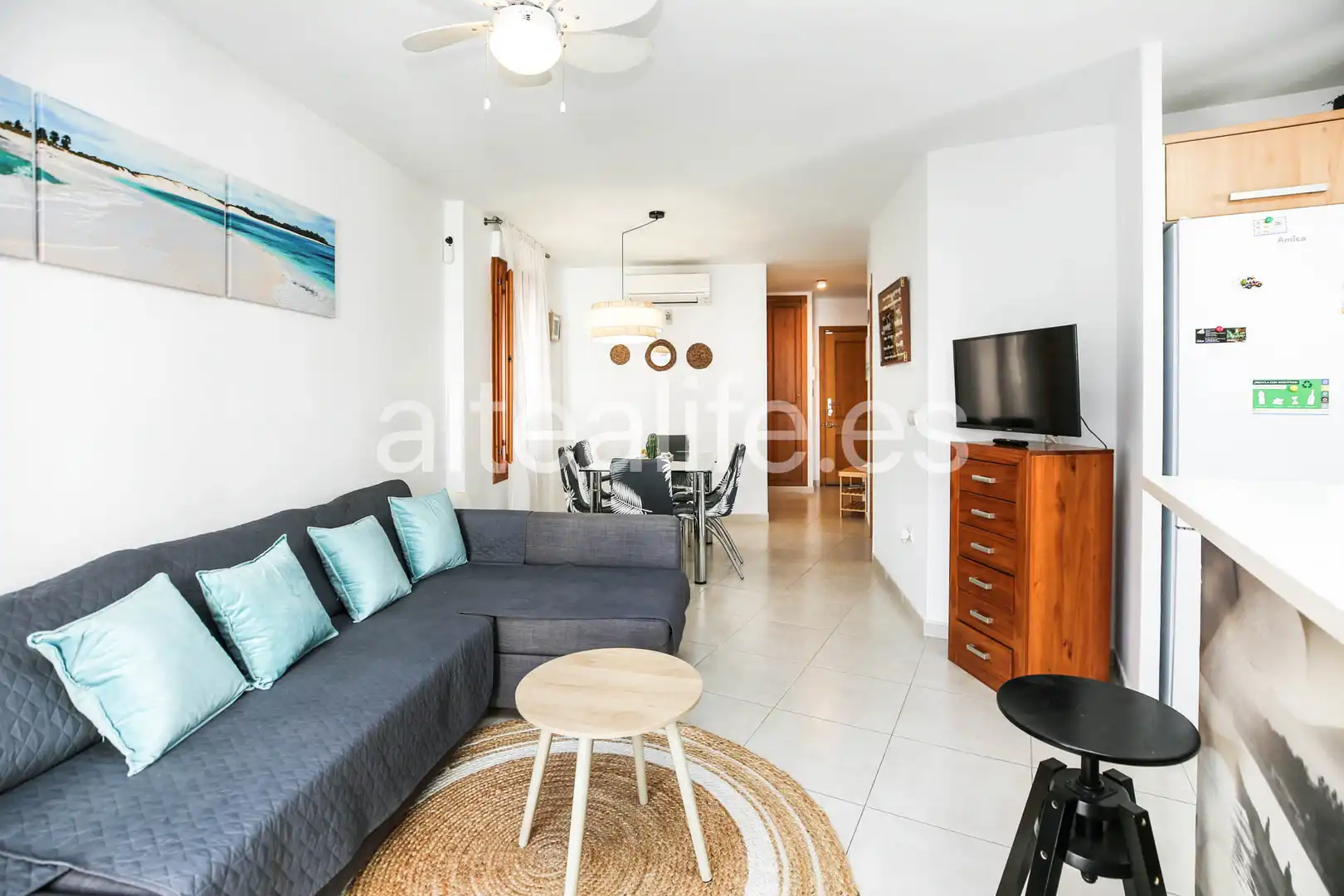 Living room of Apartments for sale in Altea  with Air Conditioner and Balcony
