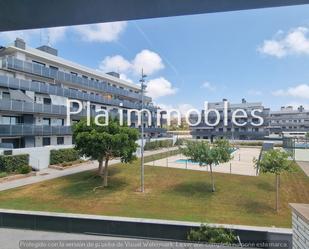 Vista exterior de Pis en venda en Vilanova i la Geltrú amb Aire condicionat, Calefacció i Parquet