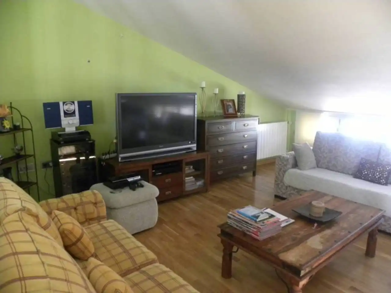 Wohnzimmer von Maisonette zum Verkauf in Caravaca de la Cruz mit Klimaanlage, Heizung und Privatgarten