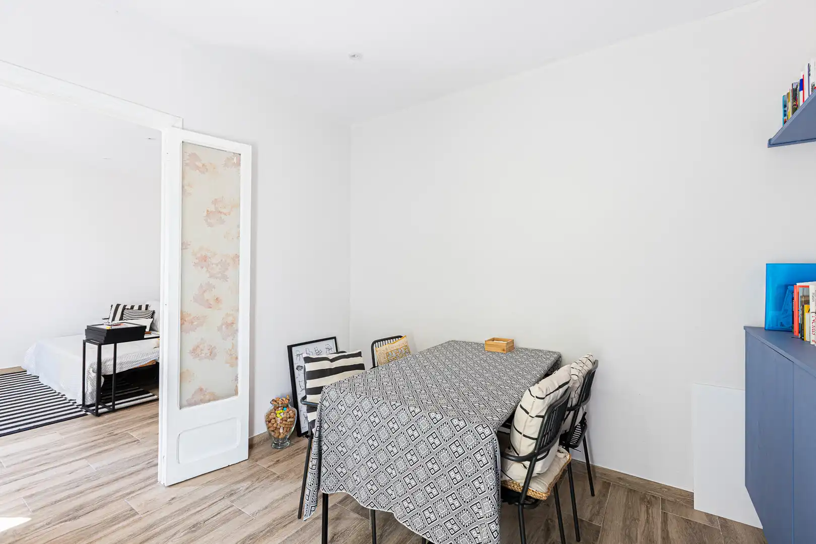 Esszimmer von Wohnung zum Verkauf in Barcelona mit Balkon