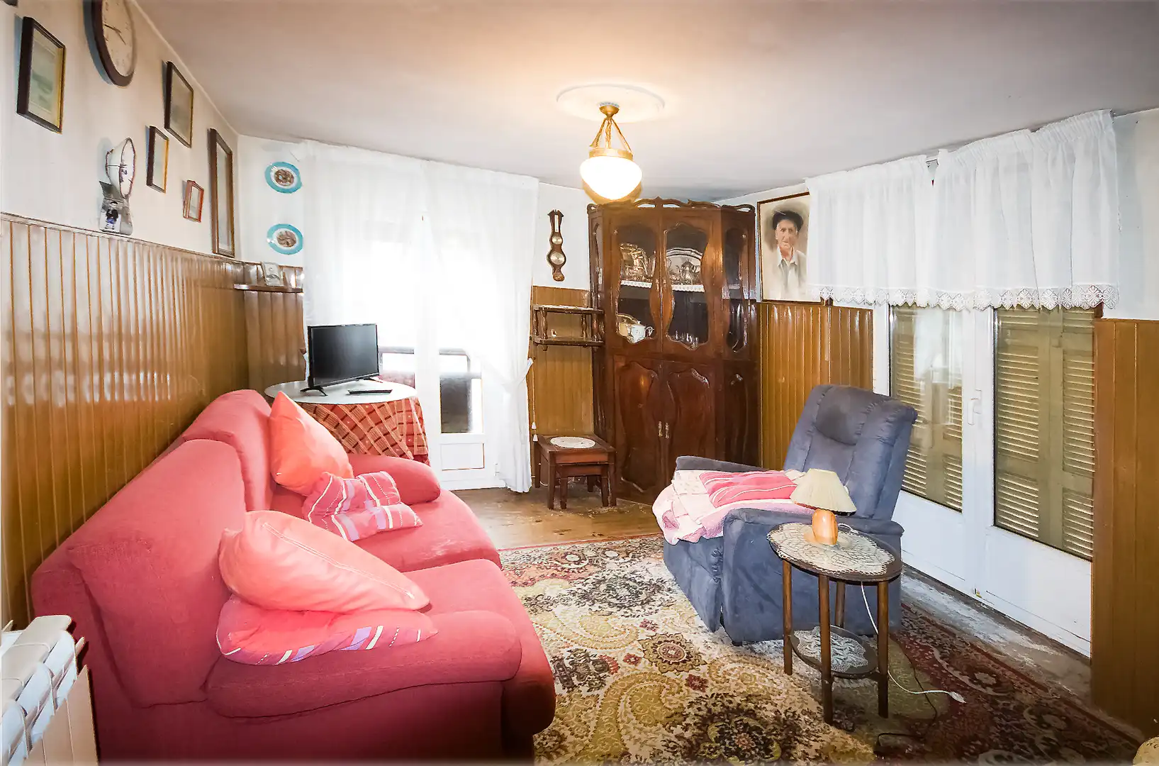 Living room of Houses for sale in Alegia  with Private garden and Furnished