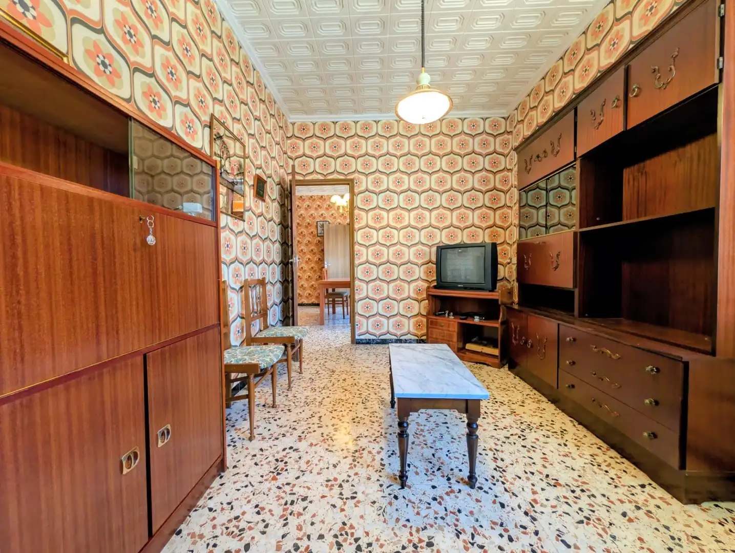 Sala d'estar de Casa o xalet en venda en Alhama de Murcia