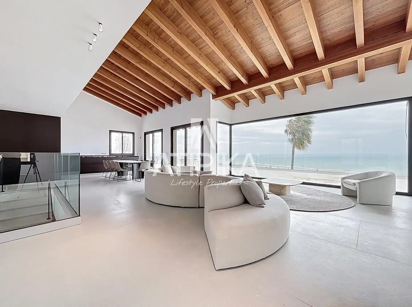 Living room of Houses for rent in Castelldefels  with Air Conditioner, Heating and Terrace