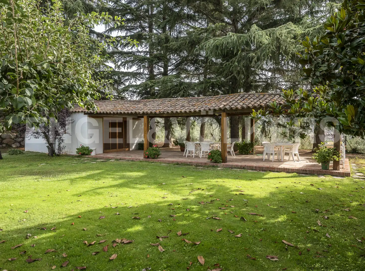 Garten von Country house zum Verkauf in La Garriga mit Heizung und Schwimmbad
